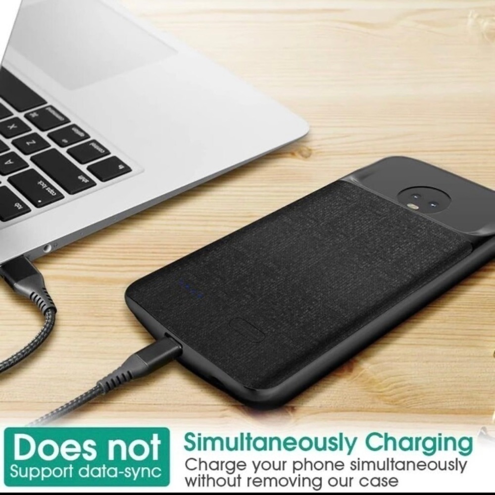 NEWDERY Slim Power Case for MOTO G6 Power Bank Hard to Find - Picture 14 of 16